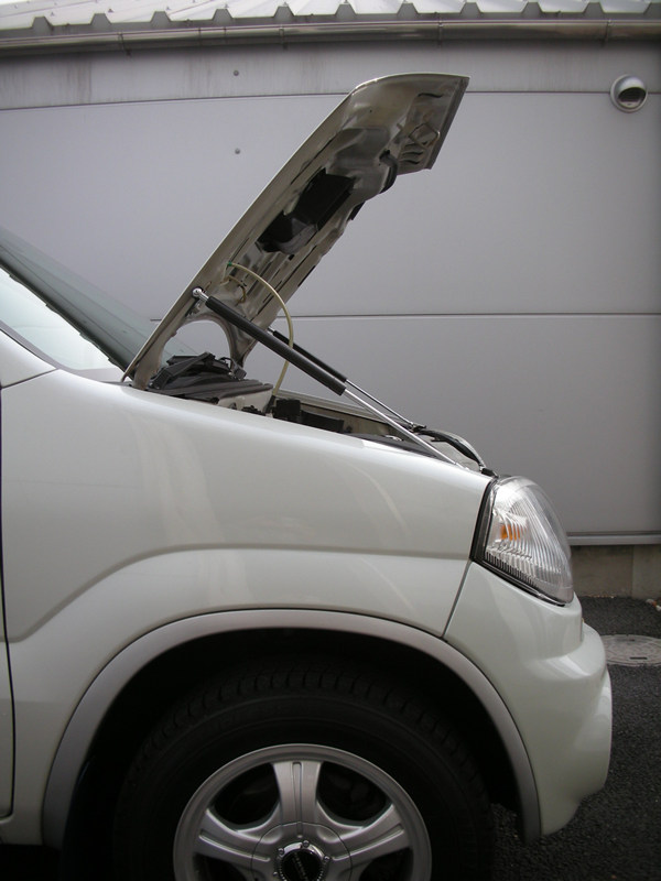 正規品 まろや Kei Hn11s ボンネットダンパー ダブルタイプ ブラックカーボン 残りわずか Fundara Org Ar