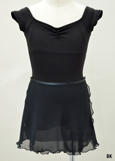 バレエウェア・スナップ付きスカート　ジュニアフリー・３