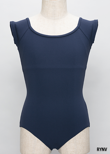 バレエウェア・チュールバッククロスレオタード　ジュニア・４