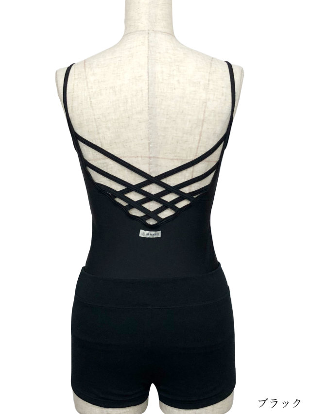 バレエウェア・セパレートトップスバッククロスキャミソール・１０