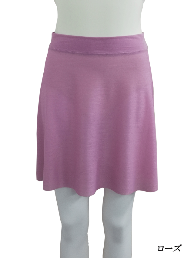 セミロングバックタックスカート１０