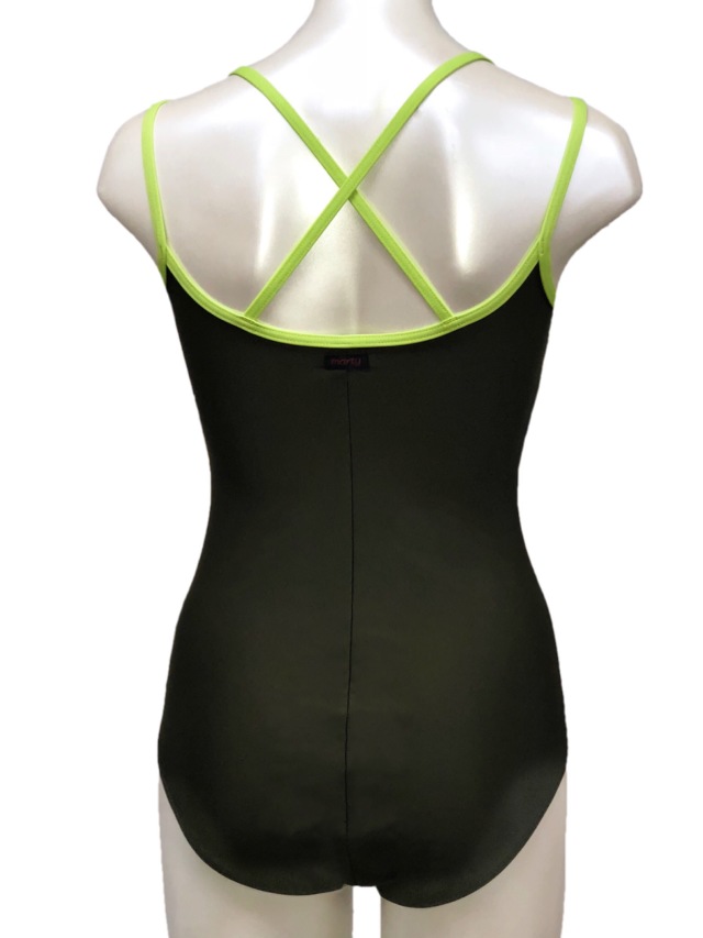 Typha バックレース レオタード ダブルストラップ＊ バレエ コンテ