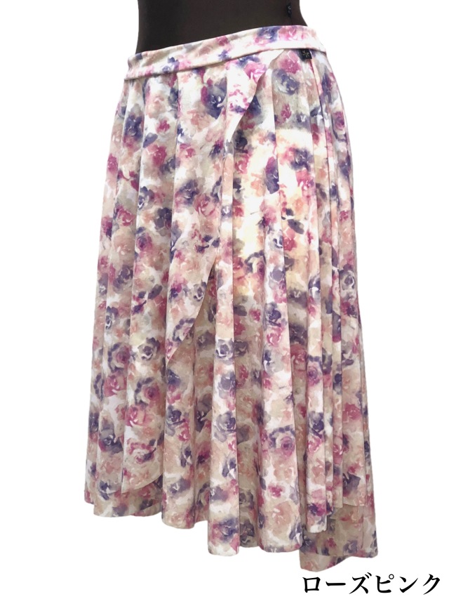 フロントクロスサーキュラースカート ニーレングス | バレエ・ダンス