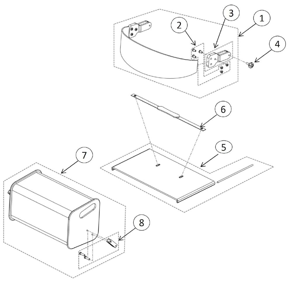 KW40/41バッグシート類パーツリスト