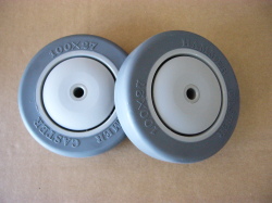 4in100mm前輪