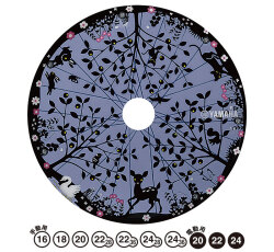 【ヤマハオリジナルスポークカバー】　メルヘンクリア　【YAMAHAヤマハ】