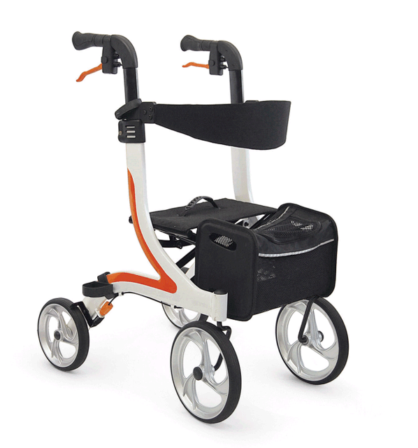 歩行補助具】（室内・室外用）四輪歩行車 KW40<おしゃれで