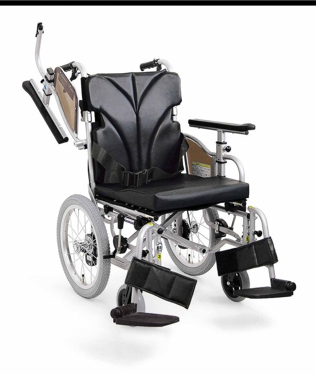 アルミ製 低床型 簡易モジュール車椅子 KZ16 カワムラサイクル ...