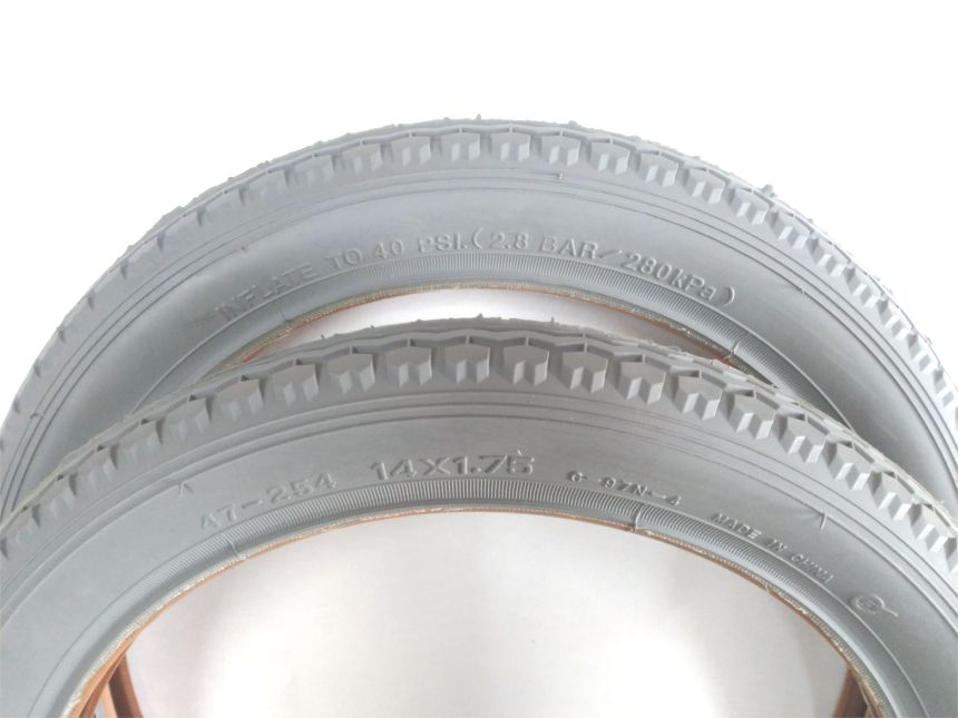 車いす用タイヤ14×1.75　47-524