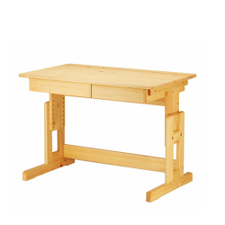 学習机 コモデスク M型 100×60cm 高さ調節脚 学習デスク 天然木 ひのき 無垢 オイル塗装 国産 通販