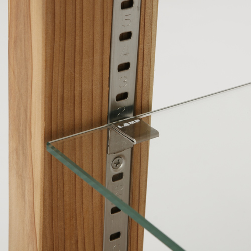 杉のシェルフ サイズオーダーできる杉天然木のオープンラック