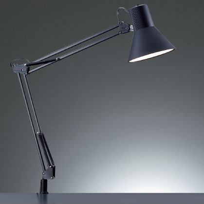 山田照明 Z-LIGHT LEDデスクライト 昼白色 ブラック Z-10B LED