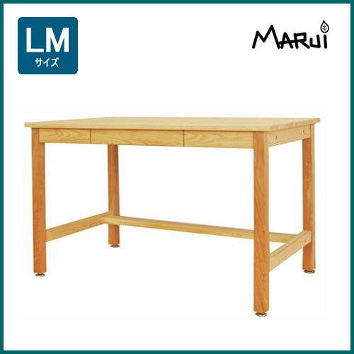 ヒノキ学習机 スタイリッシュデスク LM型 115×60cm 固定脚 ワイド スリム 天然木ひのき無垢 オイル塗装 単品 国産 通販 送料無料