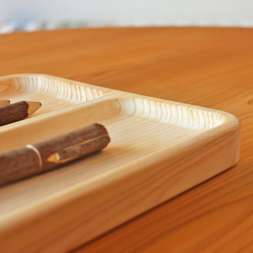 Medea 木製フローラルインレイ折りたたみトレイ ITALY Medea 木製フローラルインレイ折りたたみトレイ ITALY Module Tray