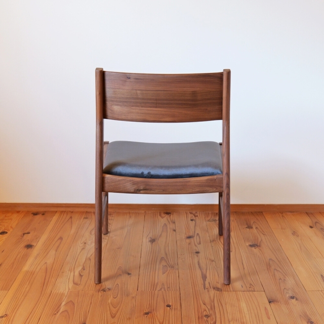 ウォールナット ダイニングチェア アームレスチェア 木製椅子 無垢椅子 