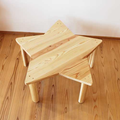 キキララ 星型ミニテーブル① キキララ ミニテーブル 折りたたみテーブル サンリオ リトルツイン