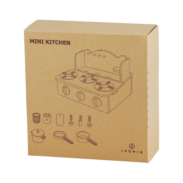 ヒノキのミニキッチン 無塗装・無着色ひのき無垢 木のおもちゃ