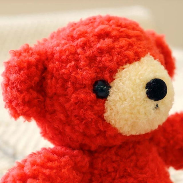 【本日最終！1時間限定】【正規品】作家ぬいぐるみ mei ふかふかくまさん 本日最終！1時間限定】【正規品】作家ぬいぐるみ mei ふかふか