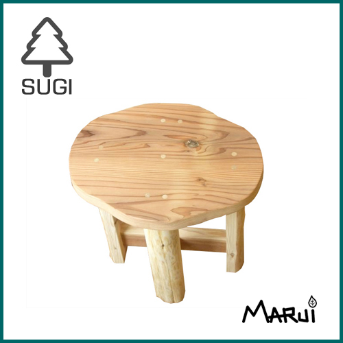 kagu6　ビーンズスツール　家具　椅子 ビーンズスツール】国産杉無垢 オイル塗装の豆型チェア