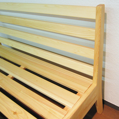 総檜シングルベッド スノコベッド 木製オールヒノキベッド