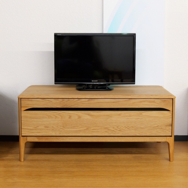 テレビボード100 テレビ台 オーク ナラ 無垢 おしゃれ 高級 TV台