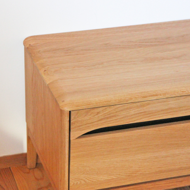 テレビボード180 テレビ台 オーク ナラ無垢 ウォールナット無垢