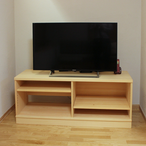 ひのき テレビボード 150 サイズオーダーでつくるシンプルで