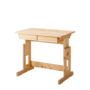 ヒノキ無垢材で作った学習机 ｜ まるい家具