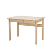 ヒノキ学習机 シンプルデスク M型 100×60cm 4本固定脚 天然木製 檜無垢 オイル塗装 国産 通販