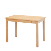 ヒノキ無垢材で作った学習机 ｜ まるい家具