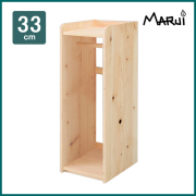 ひのきハンガーボックス ハンガーラック 天然木製 オイル塗装 子供部屋家具 洋服掛け 国産