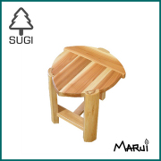 ひのき丸スツール 無垢 丸椅子 スタッキングスツール