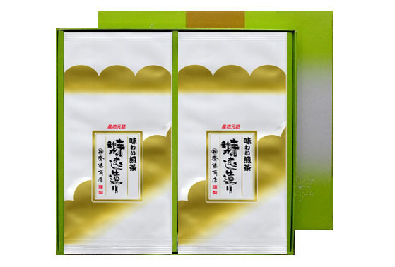 贈答用　上煎茶100g 2本詰合
