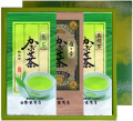 贈答用 こだわり限定茶　かぶせ煎茶＋玉緑茶＋雁ヶ音詰合