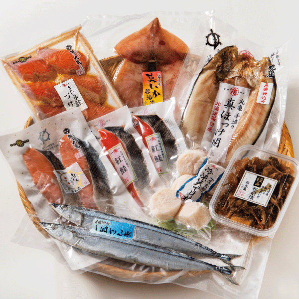 北海道海の幸賑わいセット（8種）　NIG100