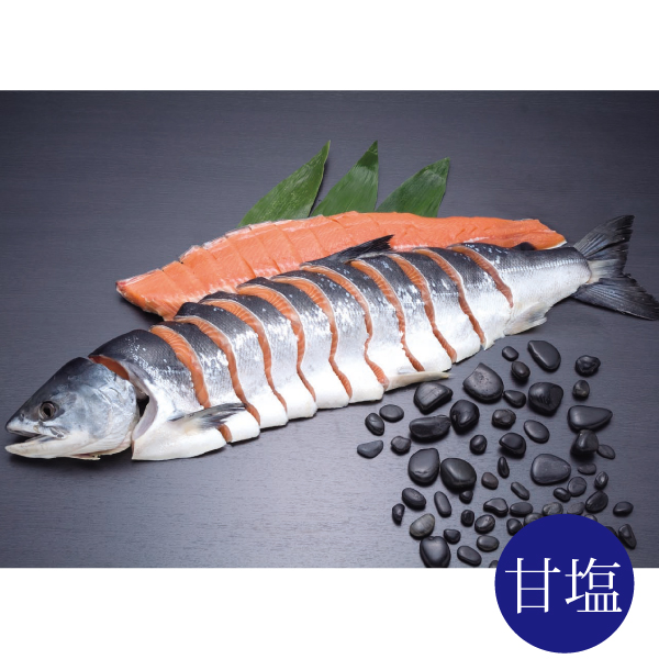 沖獲り時不知（焼用甘塩）一本姿切身　1.7kg～2.1kg　OTG