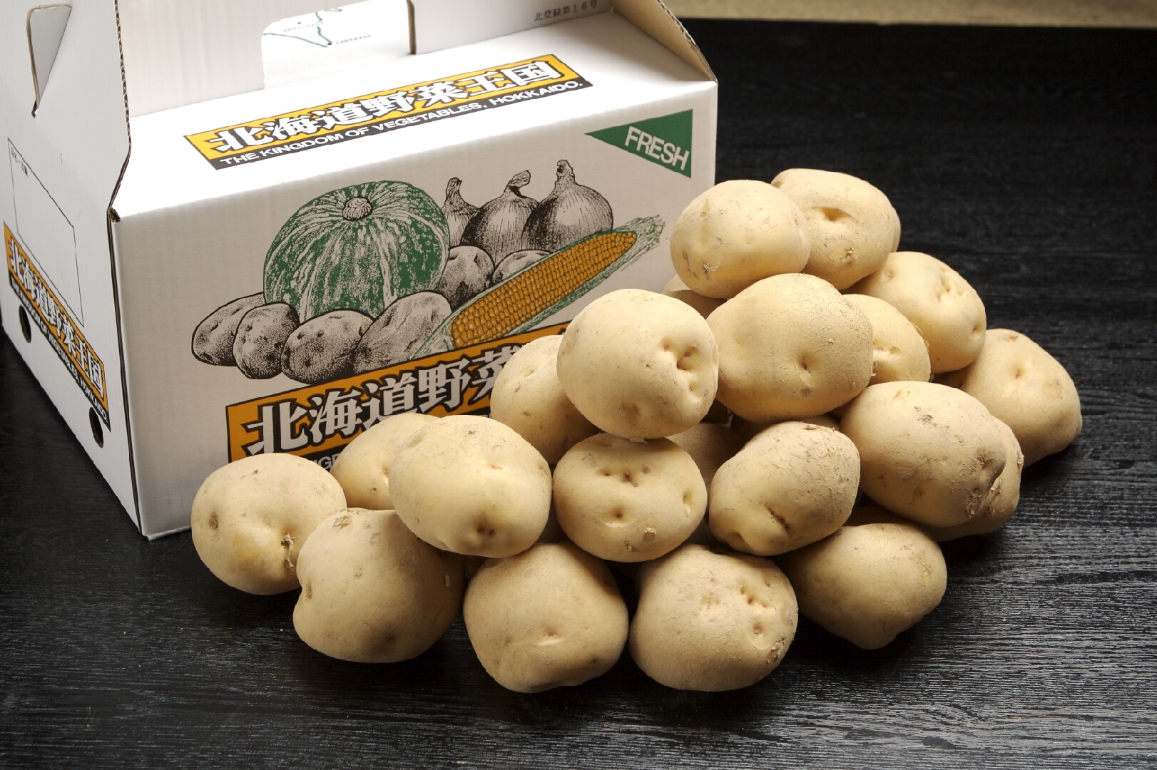 北海道産　北あかり　Lサイズ　5kg　10kg　PKL5P/PKL10P（送料込）<配達日ご指定不可>【同梱不可】