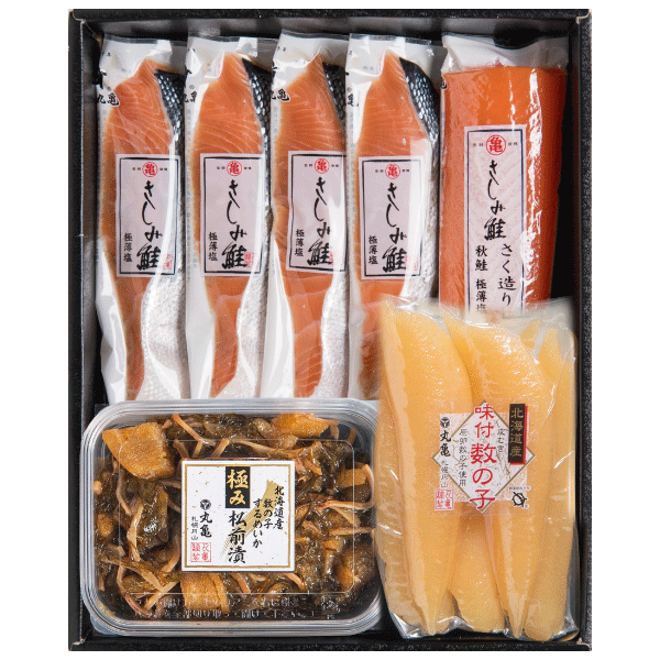 秋さけ/さしみ鮭の四色詰合せ　VAH70