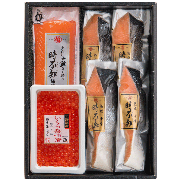 活〆時不知二種と魚卵詰合せ　VTS115