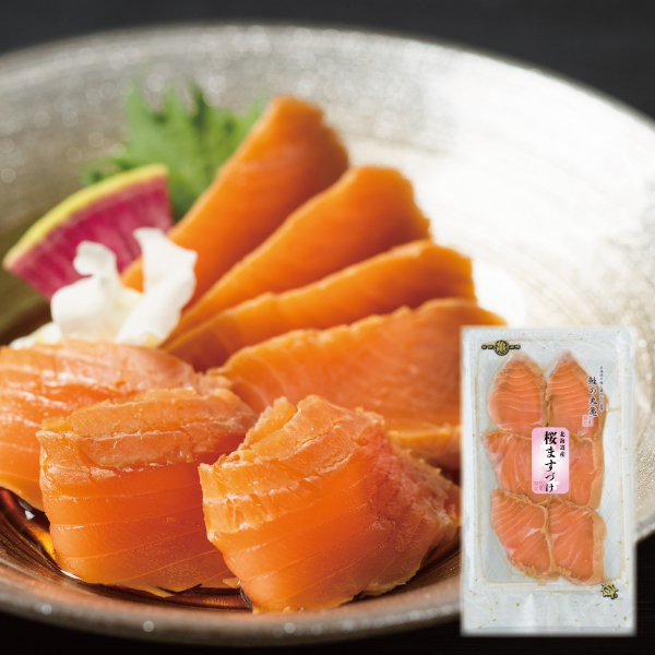 活〆桜ますづけ（醤油味）　100g　SDU10