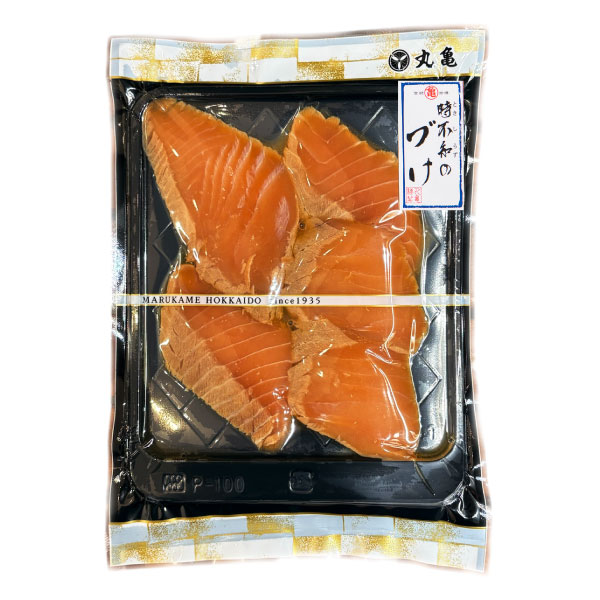 船上活〆時不知のさしみ鮭づけ（醤油味） 60g TDU6