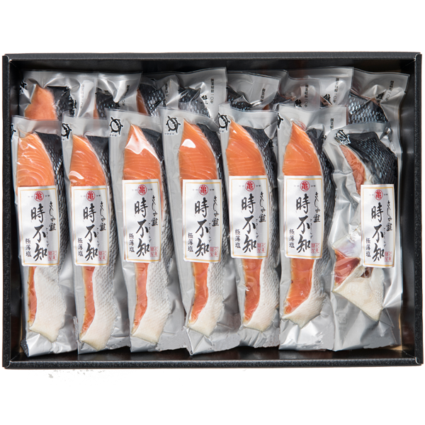 【希少な大型サイズ】活〆時不知（さしみ鮭）半身切身<箱入>　1.4kg　1.6kg　TSH140　TSH160