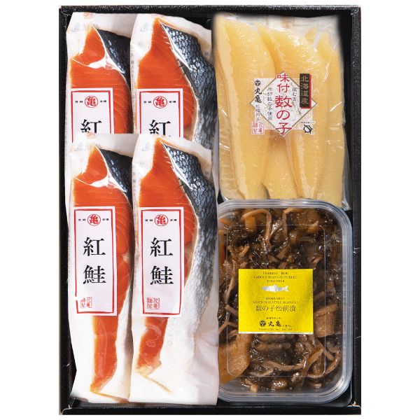 沖獲り紅さけと数の子の詰合せ　VBCU63