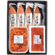 船上活〆さしみ鮭時不知