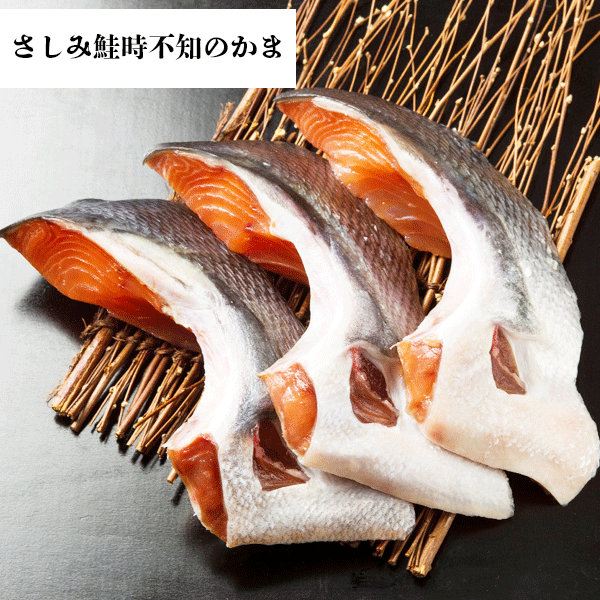 【数量限定】さしみ鮭時不知のかま(焼用甘塩)　1切れ　TSK