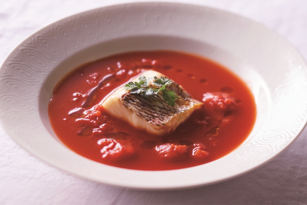 真鯛のトマト煮