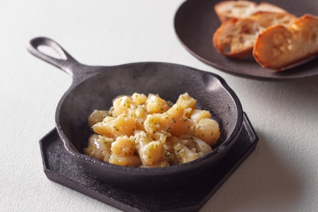 阿古屋貝のエスカルゴ風