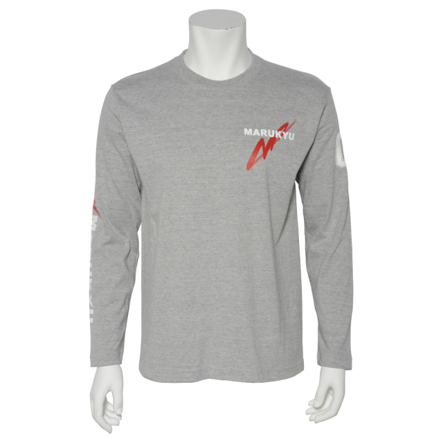 長袖ｔシャツｍｑ０３ ミックスグレー