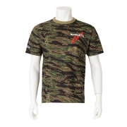 ドライカモフラージュＴシャツＭＱ０２　タイガーカモフラ
