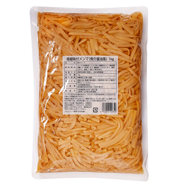 【601909】極細味付メンマ（魚介醤油風） 1kg